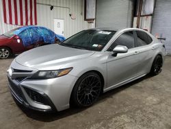 Salvage cars for sale from Copart Brookhaven, NY: 2021 Toyota Camry SE