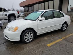 Vehiculos salvage en venta de Copart Fort Wayne, IN: 2003 Honda Civic EX