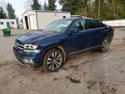 Volkswagen Atlas salvage cars for sale: 2019 Volkswagen Atlas SEL Premium