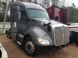 Salvage trucks for sale at Charles City, VA auction: 2020 Kenworth Construction T680