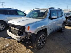 Salvage cars for sale at Elgin, IL auction: 2016 Jeep Renegade Latitude