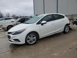 2018 Chevrolet Cruze LT en venta en Lawrenceburg, KY