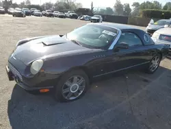 Ford Thunderbird salvage cars for sale: 2004 Ford Thunderbird