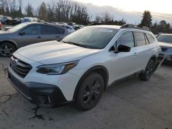 Subaru salvage cars for sale: 2020 Subaru Outback Onyx Edition XT