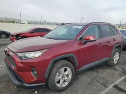 Salvage cars for sale from Copart Van Nuys, CA: 2021 Toyota Rav4 XLE