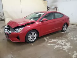 Salvage cars for sale at Davison, MI auction: 2019 Hyundai Elantra SEL