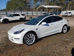 Salvage cars for sale at Austell, GA auction: 2019 Tesla Model 3