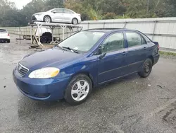 Toyota Corolla ce Vehiculos salvage en venta: 2005 Toyota Corolla CE