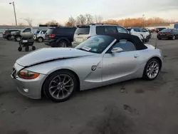 Salvage cars for sale at Glassboro, NJ auction: 2004 BMW Z4 2.5