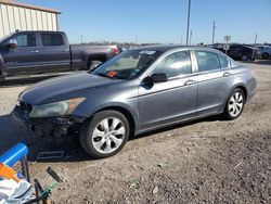 Salvage cars for sale at Temple, TX auction: 2010 Honda Accord EXL