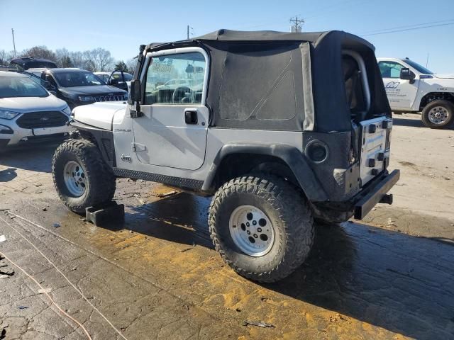 2002 Jeep Wrangler / TJ X