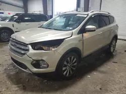 Ford Escape salvage cars for sale: 2017 Ford Escape Titanium