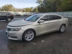 Chevrolet salvage cars for sale: 2014 Chevrolet Impala LT