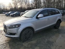 Salvage cars for sale at Waldorf, MD auction: 2009 Audi Q7 3.6 Quattro