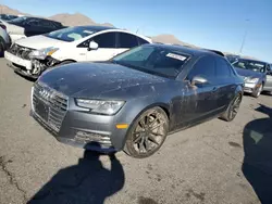 Salvage cars for sale at North Las Vegas, NV auction: 2017 Audi A4 Premium