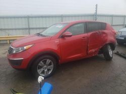 Salvage cars for sale at Dyer, IN auction: 2013 KIA Sportage LX