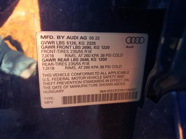 2022 Audi Q3 Premium Plus S Line 45