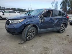 Salvage cars for sale at Dunn, NC auction: 2017 Honda CR-V EX