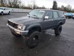 Salvage cars for sale at Portland, OR auction: 1990 Toyota 4runner VN39 SR5