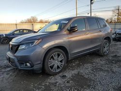 Salvage cars for sale at Hillsborough, NJ auction: 2019 Honda Passport EXL