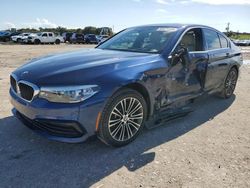 Salvage cars for sale at West Palm Beach, FL auction: 2019 BMW 540 I