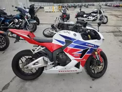 Salvage motorcycles for sale at Fredericksburg, VA auction: 2013 Honda CBR600 RR