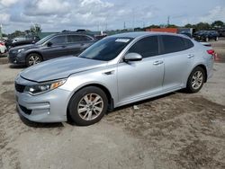 Salvage cars for sale at Homestead, FL auction: 2018 KIA Optima LX