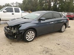 Salvage cars for sale at Ocala, FL auction: 2017 Nissan Sentra S