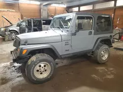 Salvage cars for sale at Ebensburg, PA auction: 1998 Jeep Wrangler / TJ Sport