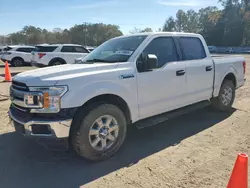 Ford salvage cars for sale: 2018 Ford F150 Supercrew