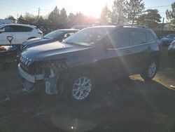 Salvage cars for sale at Denver, CO auction: 2015 Jeep Cherokee Latitude