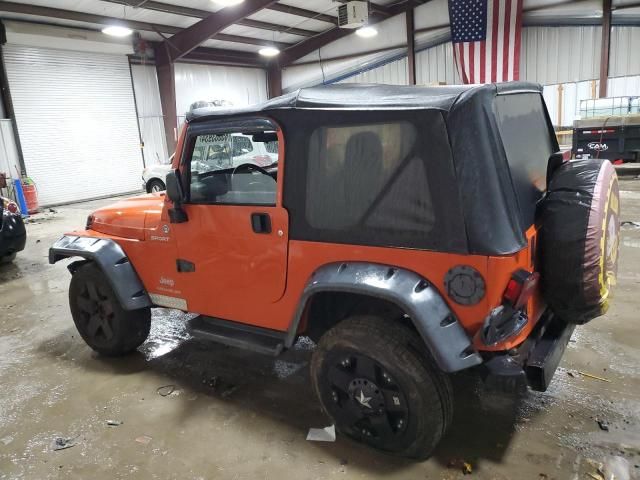 2005 Jeep Wrangler / TJ Sport