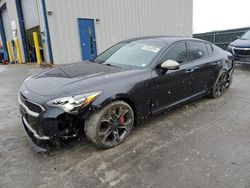 Salvage cars for sale at Duryea, PA auction: 2018 KIA Stinger GT2