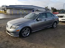 Salvage cars for sale at San Diego, CA auction: 2013 Mercedes-Benz C 250