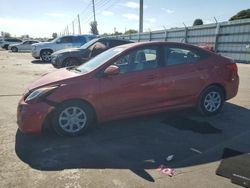 Salvage cars for sale at Miami, FL auction: 2014 Hyundai Accent GLS