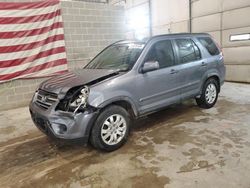 Salvage cars for sale at Columbia, MO auction: 2005 Honda CR-V SE