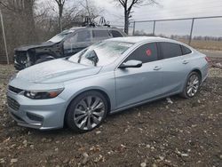 Salvage cars for sale at Cicero, IN auction: 2017 Chevrolet Malibu Premier