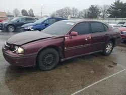 Salvage cars for sale at Moraine, OH auction: 2003 Chevrolet Impala