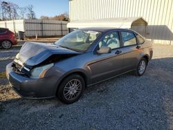 Salvage cars for sale at Spartanburg, SC auction: 2010 Ford Focus SE