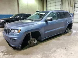 Salvage cars for sale at Woodhaven, MI auction: 2021 Jeep Grand Cherokee Limited