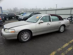 Salvage cars for sale at Pennsburg, PA auction: 2003 Lincoln Town Car Signature