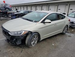 Salvage cars for sale at Louisville, KY auction: 2018 Hyundai Elantra SEL