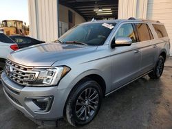 Salvage cars for sale from Copart Montgomery, AL: 2020 Ford Expedition Max Limited