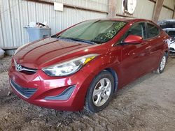 Salvage cars for sale at Houston, TX auction: 2015 Hyundai Elantra SE