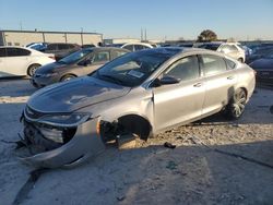 Salvage cars for sale from Copart Haslet, TX: 2015 Chrysler 200 Limited