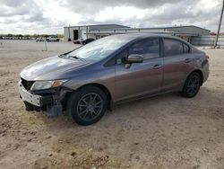 Vehiculos salvage en venta de Copart San Antonio, TX: 2015 Honda Civic EX