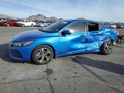 Nissan salvage cars for sale: 2022 Nissan Sentra SV