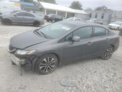 Salvage cars for sale at Prairie Grove, AR auction: 2013 Honda Civic EXL