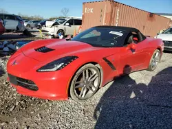 Salvage cars for sale at Hueytown, AL auction: 2019 Chevrolet Corvette Stingray 3LT