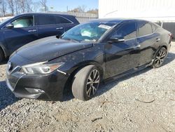 Salvage cars for sale at Spartanburg, SC auction: 2018 Nissan Maxima 3.5S